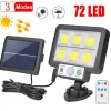 Luces Solares 72LED 3 Modos