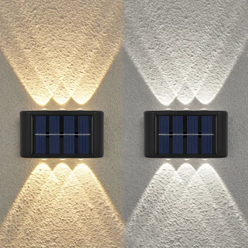 Luces Solares LED 6 Pared Exterior