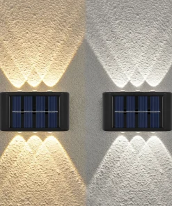 Luces Solares LED 6, Pared Lámpara Atmosférica