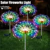 Luces de fuegos artificiales solares NEW 200 LED