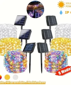 Luces solares de cadena 300LED