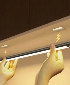 Luz LED USB tipo C recargable con sensor de movimiento para cocina