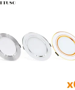 Luz LED empotrable 6 unidlote 5W 9W 12W 15W 18W