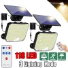 Luz Solar Exterior 118LED con sensor de movimiento