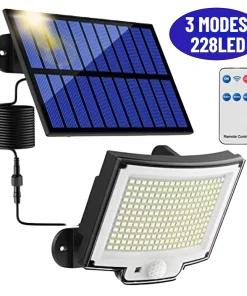 Luz Solar con sensor de movimiento 106318 LED