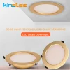 Luz Ultrafina LED Techo Empotrable Oro 5W7W