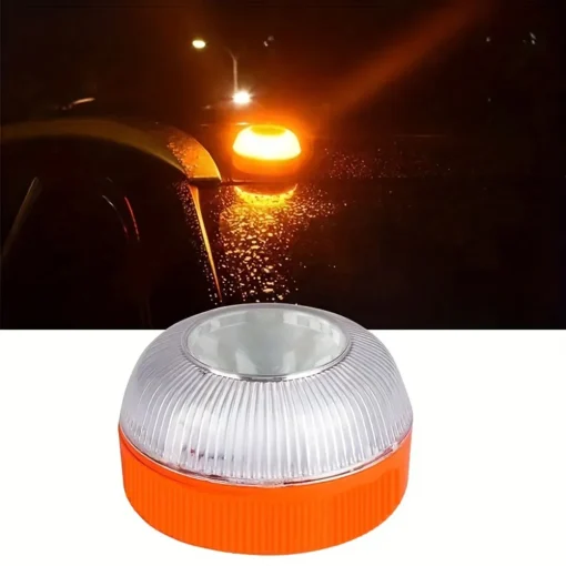 Luz de Emergencia LED Coche Linterna Inducción Magnética