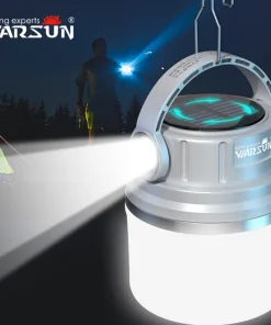 Luz de acampada recargable de Warsun Outdoor