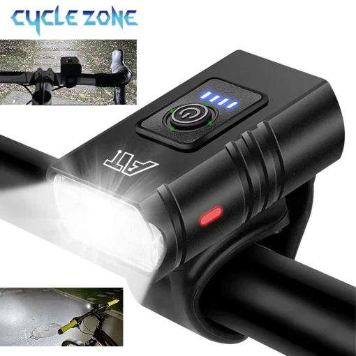 Luz delantera de bicicleta LED T6 2