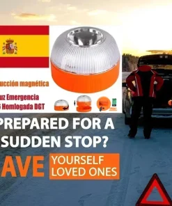 Luz estroboscópica magnética de inducción de luz de emergencia portátil más nueva luz de baliza de emergencia para automóvil