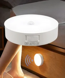 Luz nocturna recargable USB con sensor de movimiento