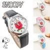 MINISO Snoopy Niños Relojes Dibujo Lindo