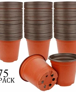 Macetas de vivero de plantas flexibles de 75 piezas