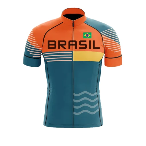 Maillot ciclismo hombre Brasil verano