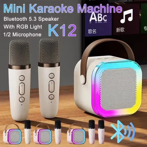 Máquina de Karaoke Bluetooth K12