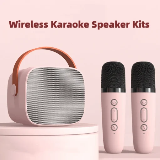 Máquina de karaoke mini con micrófono