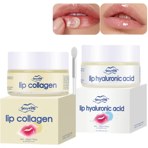 Mascarilla labios colágeno ácido hialurónico 20g