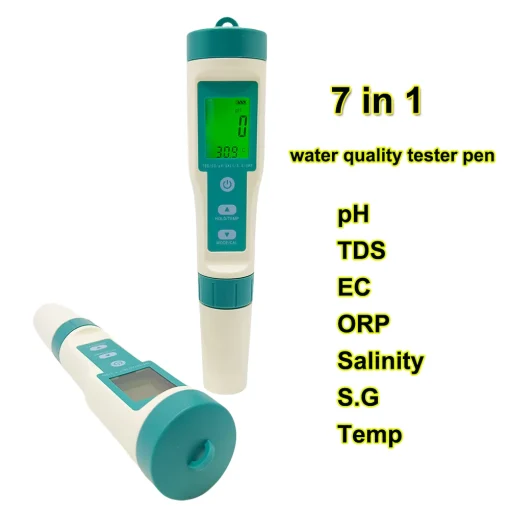 Medidor de TDS digital 7 en 1