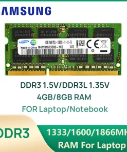 Memoria RAM DDR3 para Portátil Samsung