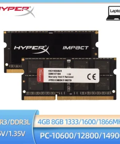 Memoria RAM portátil HyperX DDR3LDDR3 48 GB