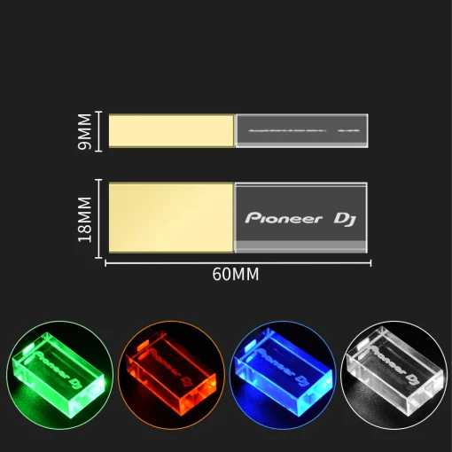 Memoria USB JASTER para DJ Pioneer Crystal