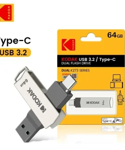 Memoria USB KODAK 3.2 tipo A tipo C 32GB 64GB 128GB