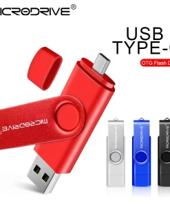 Memoria USB Metal OTG 2 EN 1 Tipo C