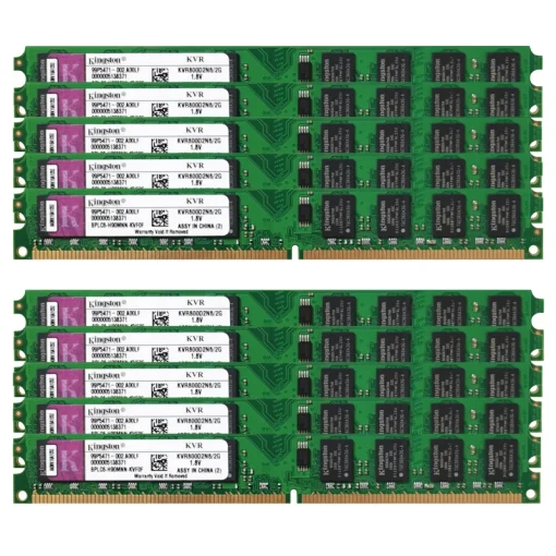 Memoria para ordenadores de sobremesa 10 piezas 2Gb DDR2