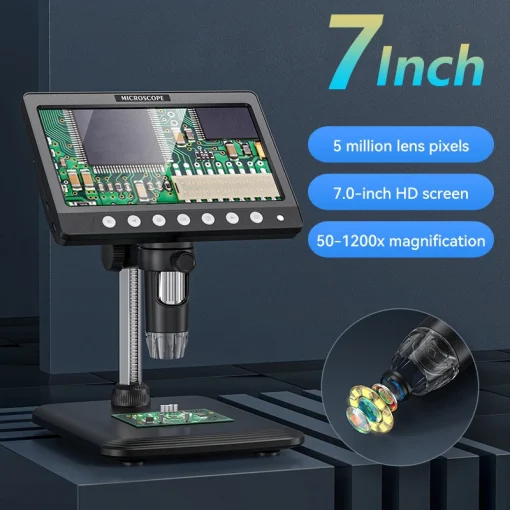 Microscopio Digital Monedas IPS 7 5MP