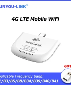 Mini Módem Wi-Fi 4G SIM LTE