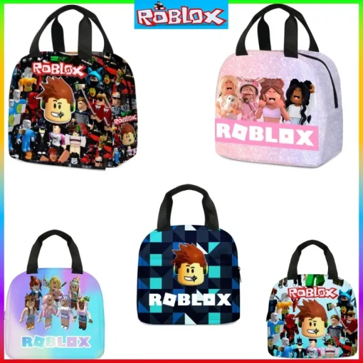 Mochila Almuerzo Roblox Estuches Escolar