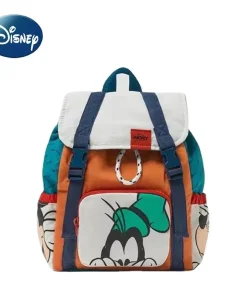 Mochila Escolar Infantil MINISO Disney de Lujo