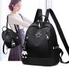 Mochila Moda Mujer Nylon Casual Amplia Bolsa Mami