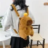 Mochila de peluche Capybara Kawaii