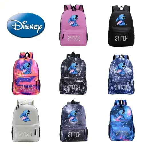 Mochila escolar temática de Disney Stitch