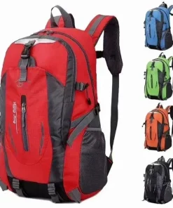 Mochila senderismo impermeable gran capacidad 40L