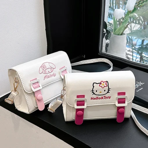 Mochilas cruzadas PU Kuromi Cinnamorol Mymelody