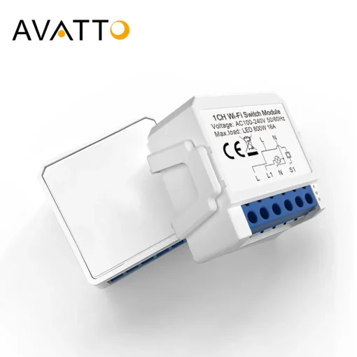 Módulo Interruptor Inteligente AVATTO ZigBee Tuya