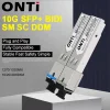 Módulo SFP+ WDM SM SC BIDI 10G ONTi 10-60 km