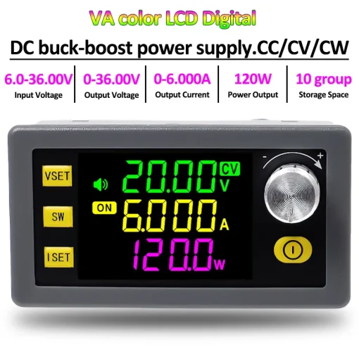 Módulo de carga DC-DC 6-36V