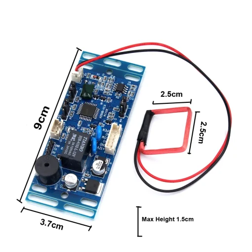 Módulo de control de acceso RFID 2500 usuarios