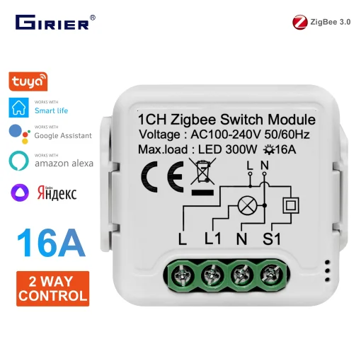 Módulo de interruptor inteligente ZigBee GIRIER