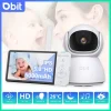 Monitor de bebé DBIT, protección de seguridad, cámara, pantalla IPS de 5, batería de 5000 mAh, visión nocturna, cámara infantil de audio y vídeo bidireccional