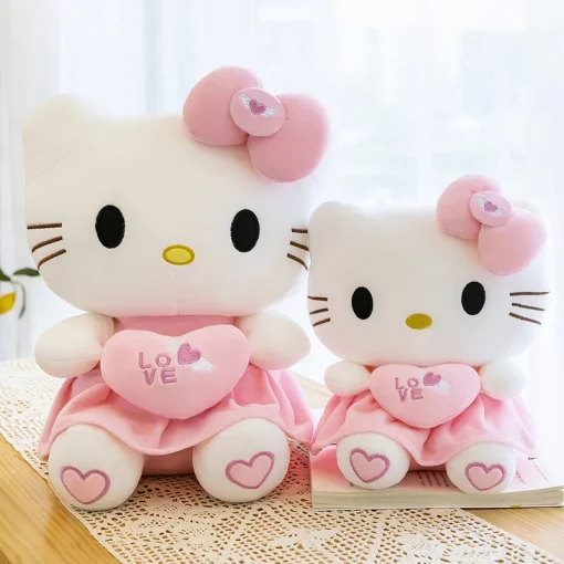 Muñecos de peluche Sanrio Hello Kitty rosa