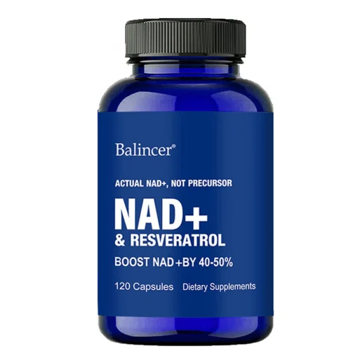 NAD Plus Suplementos, Suplementos con Resveratrol + Vitamina B3