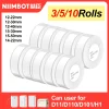 NiiMBOT D101 D11 D110 Papel adhesivo blanco