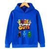 Niños Anime Stumble Guys Sudaderas con capucha