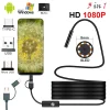 Nueva cámara endoscópica 8mm 1080P HD USB