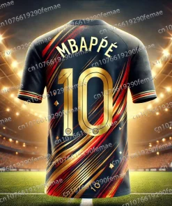 Nueva camiseta de fútbol masculina de verano 10 Mbappe