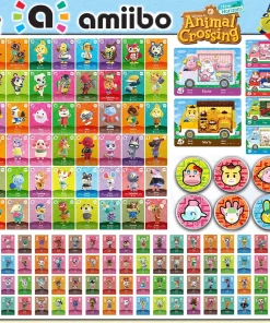 Nuevas 50 cartas amiibo de juego de moda Animal Crossing New Horizons Splatoon 3 figuras Kawaii roles NS Switch 3DS Set colecciona mini cartas NFC